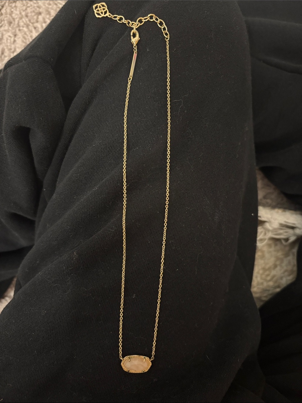 Kendra Scott Pink Elisa Necklace